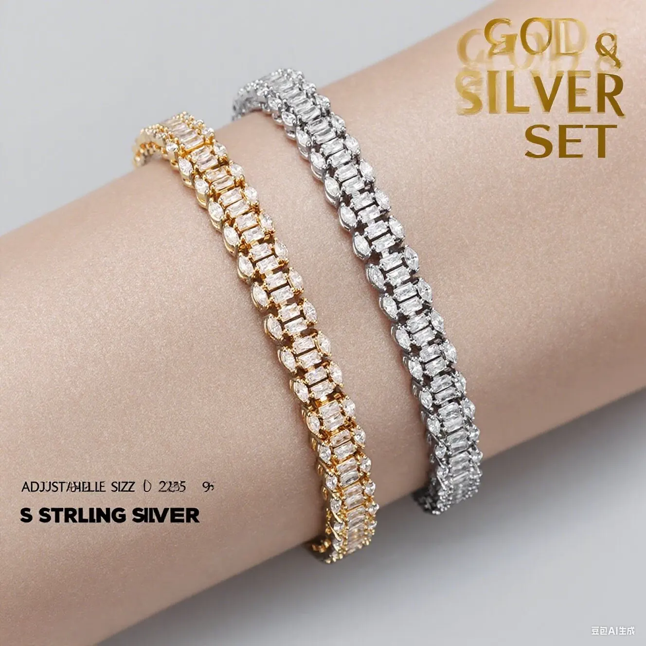 

JEWEL NEW European and American Fashion Bracelet Cubic Zirconia Micro Paved Setting Bridal Wedding Jewelry Birthday Gift