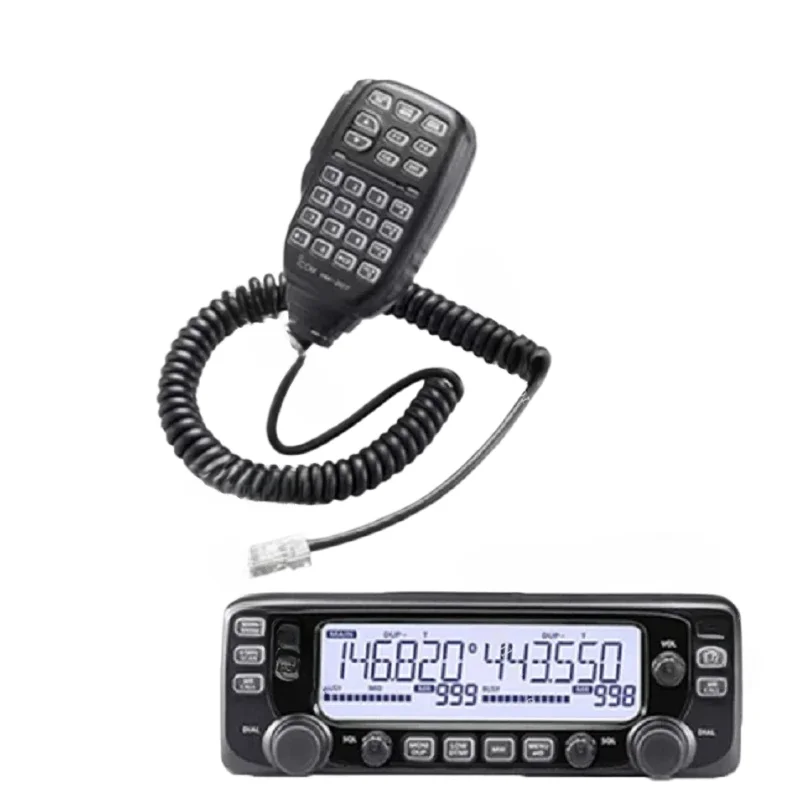 -2730E Mobile Radio Dual Band UHF 400-470MHz 50W FM Transceiver Car Intercom Accessories Handheld Microphone Or Panel