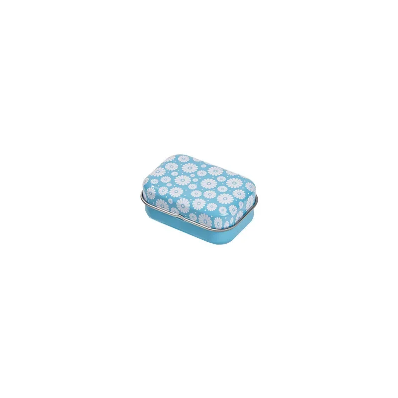 10PC Mini Cartoon Candy Tin Box Sealed Jar Portable Chewing Gum Storage Box With Lid Metal Jewelry Pill Cases Home Packing Boxes