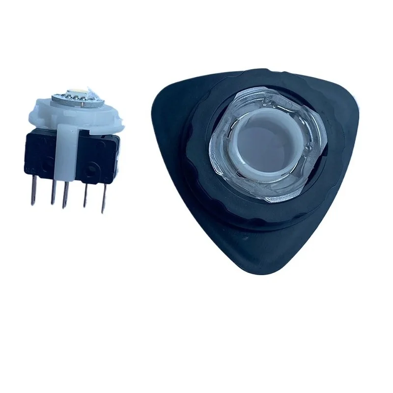 Speed Motorcycle Triangle Direction Button with Light Coin Operated Game Machine Accessory for Extreme Speed Motorbike