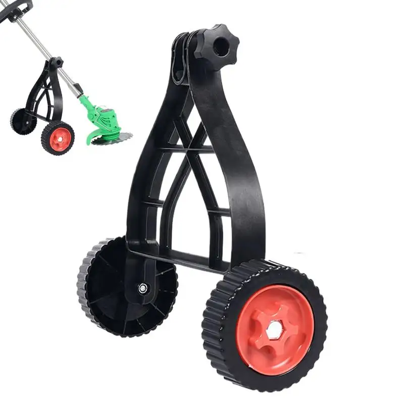 

Lawn Mower Wheel Set Removable String Trimmer Grass-Eater Weed-Cutter Adjustable Support Wheels Set Garden Tool Parts