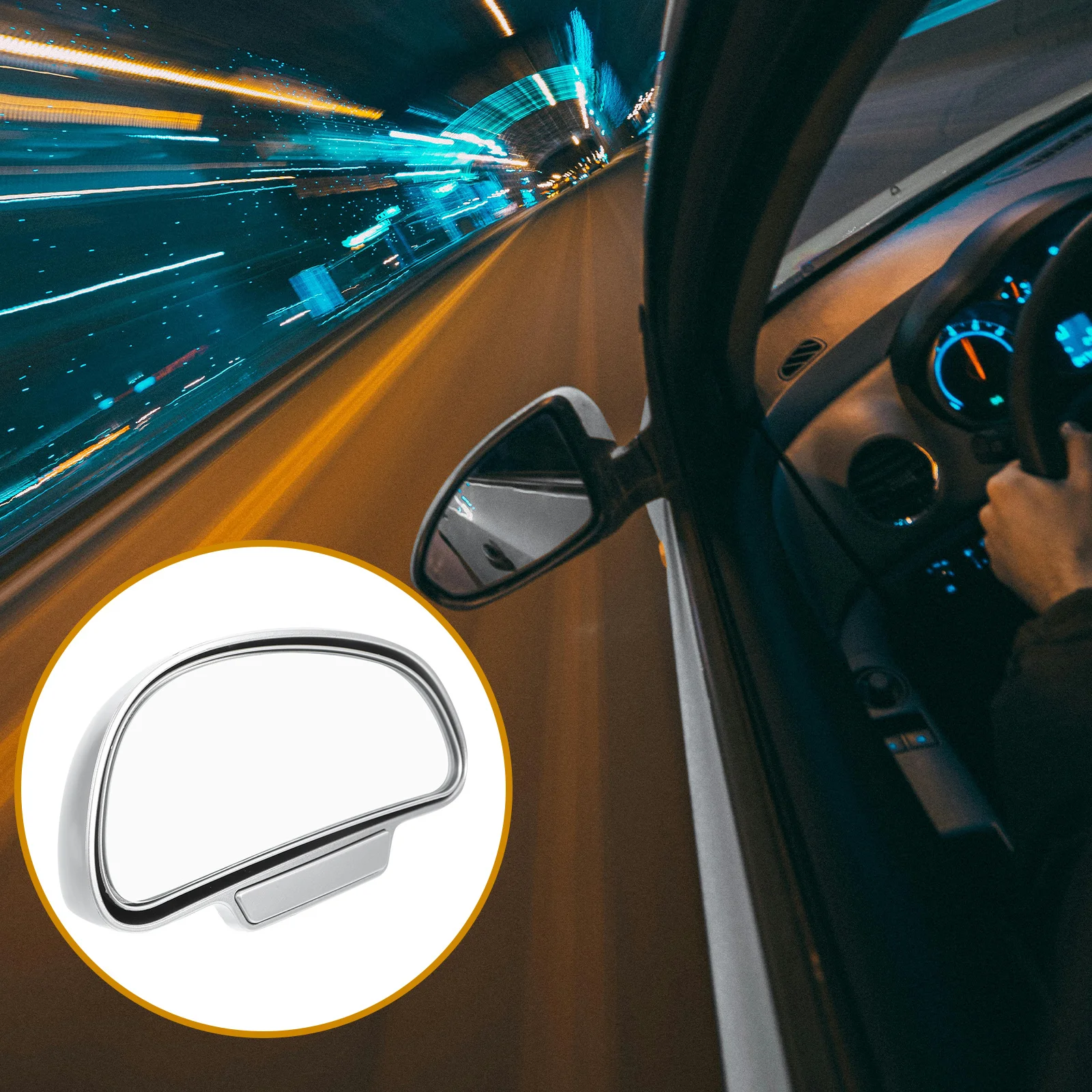 

360 Adjustable Automotive Blind Zone Auxiliary Mirrors Car Universal Additional Spot