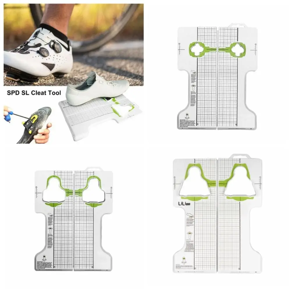 

Adjust Cleats Bike Cleat Adjustment Tool SPD/KEO/MTB Reduces Injury Cycling Locking Shoes Easy Cleat Installation