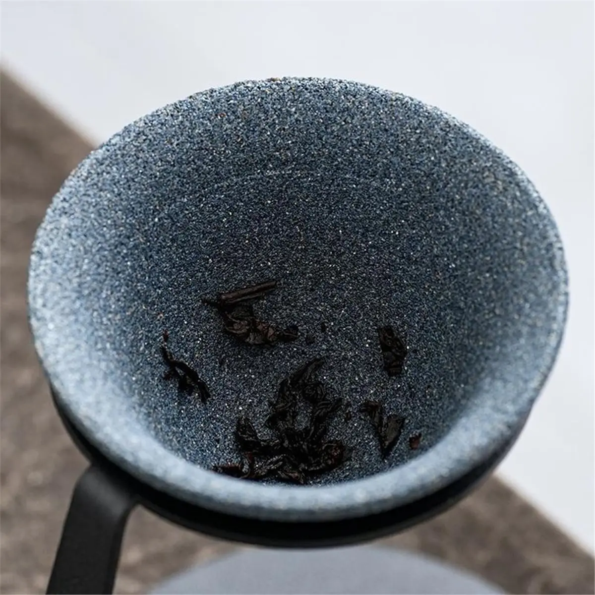 Home Tool Ceramic Coffee and Tea Filter Cup - Microporous Reusable Strainer for Kitchen Brewing