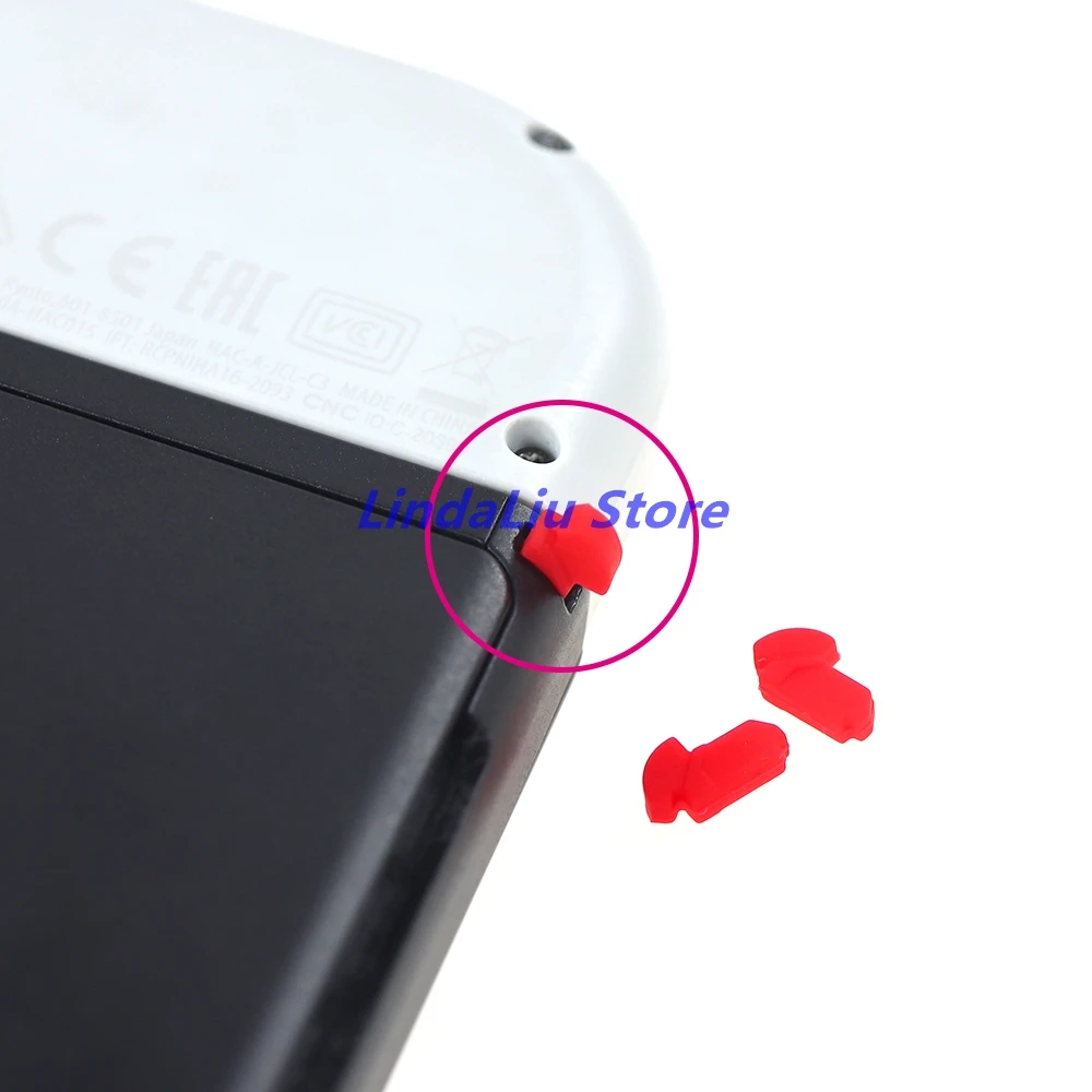 1 زوج للتبديل OLED استبدال مكافحة زلة وسادة لاصق التوصيل المضيف المضادة للانزلاق منصات القدم الحبوب وسادة مطاطية لعبة الملحقات