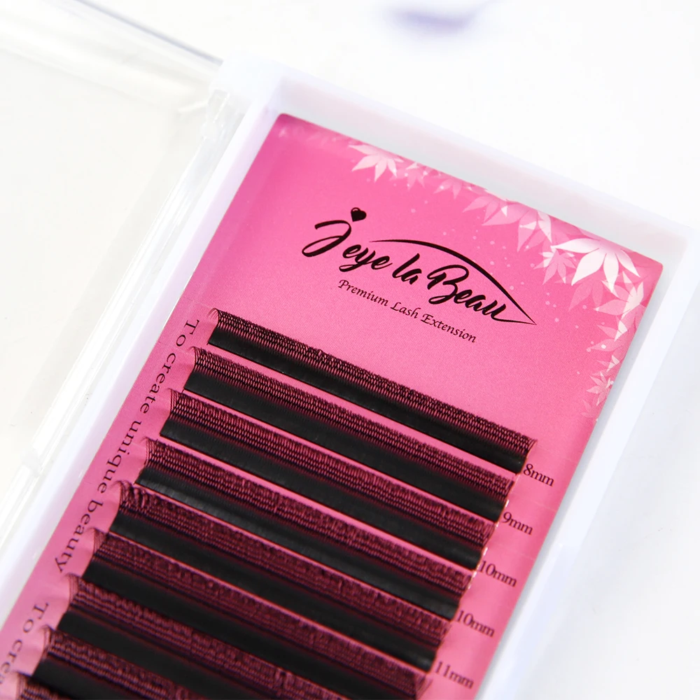 2D UY رمش تمديد خاص U-شكل YY جلدة التلقائي المزهرة UYY قبل الصنع المشجعين الرموش الصناعية ماكياج