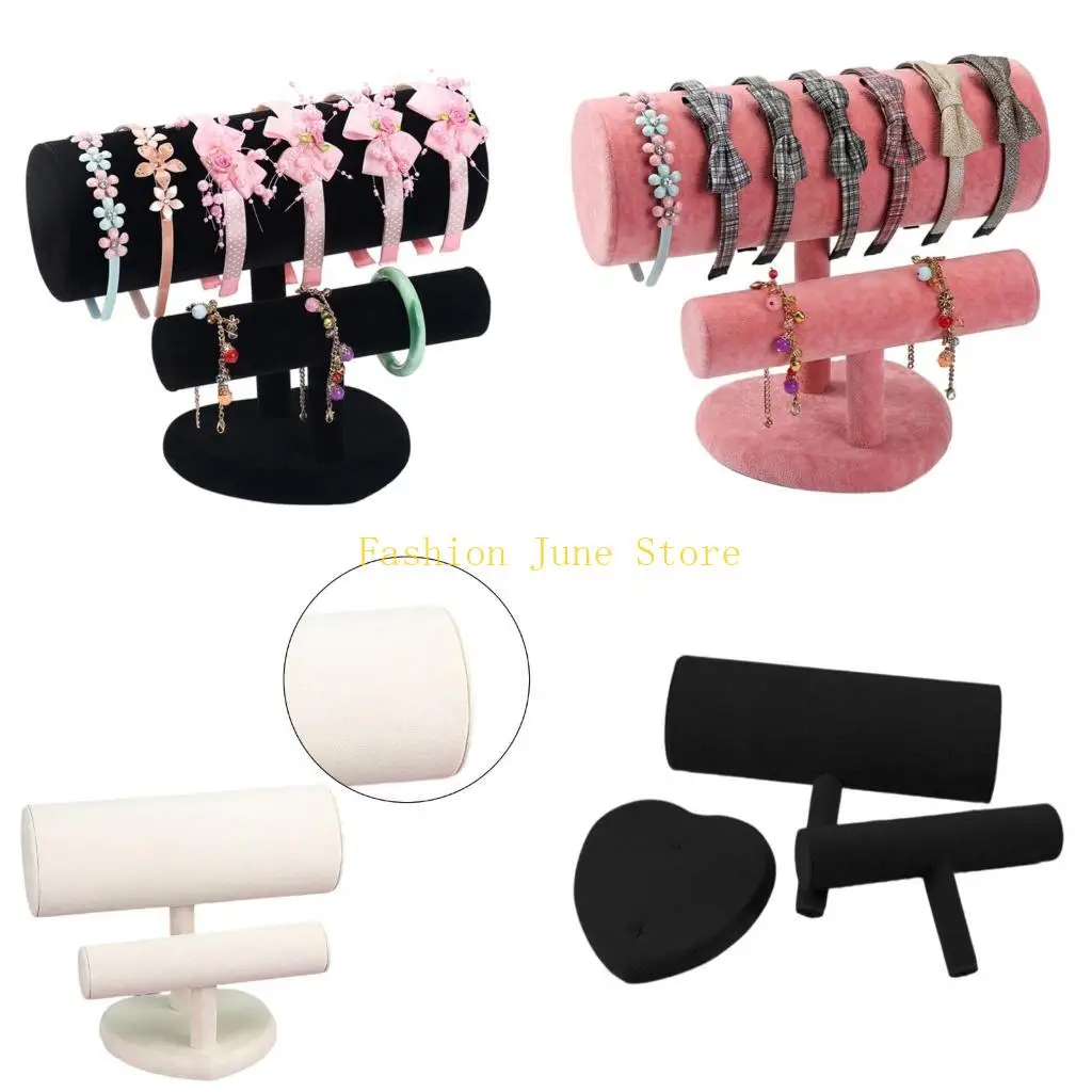 N5KA Flexible Assembly Stand Convenient Bracelets and Headbands Presentation Holder