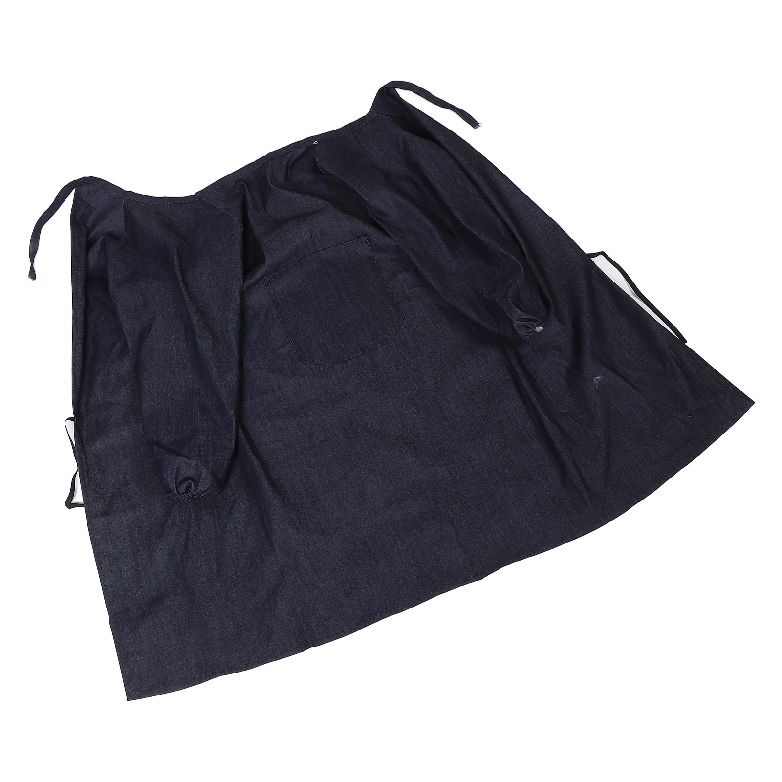 

Thickened Anti-fouling Work Clothes Long Sleeve Apron Plus Size Stain Resistant Durable Reverse Wear Welder Protection Workshop