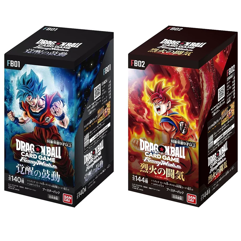 BANDAI TCG: Fusion World Awakened Pulse Booster Box[FB01] [FB02] (Box) 24 Packs(Japanese) Collection card