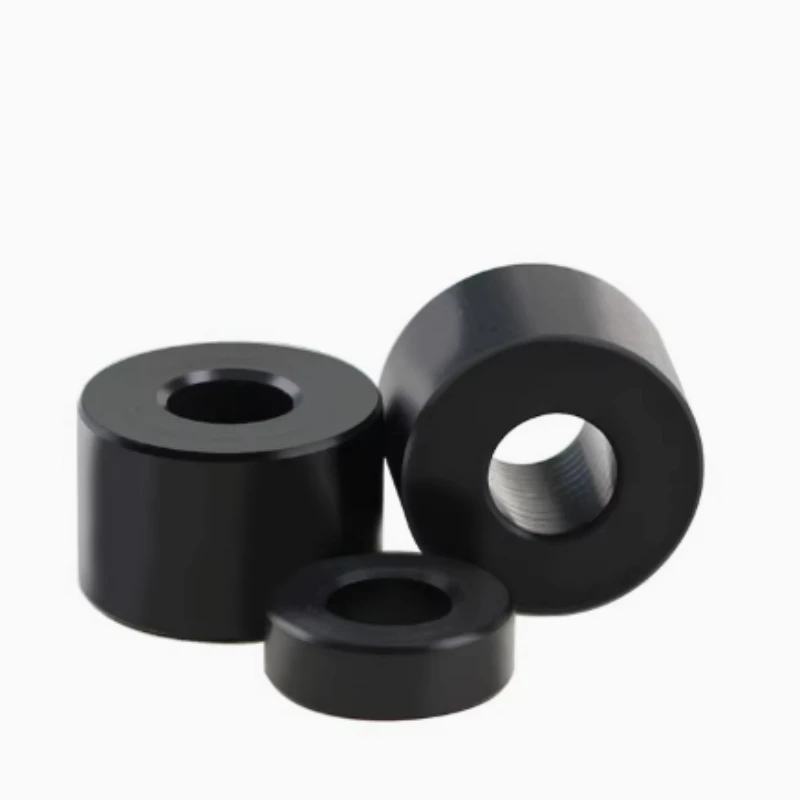 M3.1 M4.2 M5.2 M6.3 M6.5 M8.2 M8.5 M10.5 Black POM Round Hollow Unthread Standoff Bushing Washer Sleeve Insulated PlasticGasket