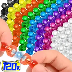 Wholesale Magnet Pushpin Strong Neodymium Magnetic Thumbtack Refrigerator Sticker Kitchen Home Office Map Magnets Cone Push Pins