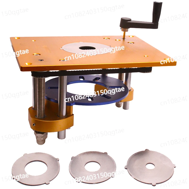 

Router Lift Router Table Insert Plate for Engraving Machine Electric Wood Milling Trimming Machine Woodworking Work Bench