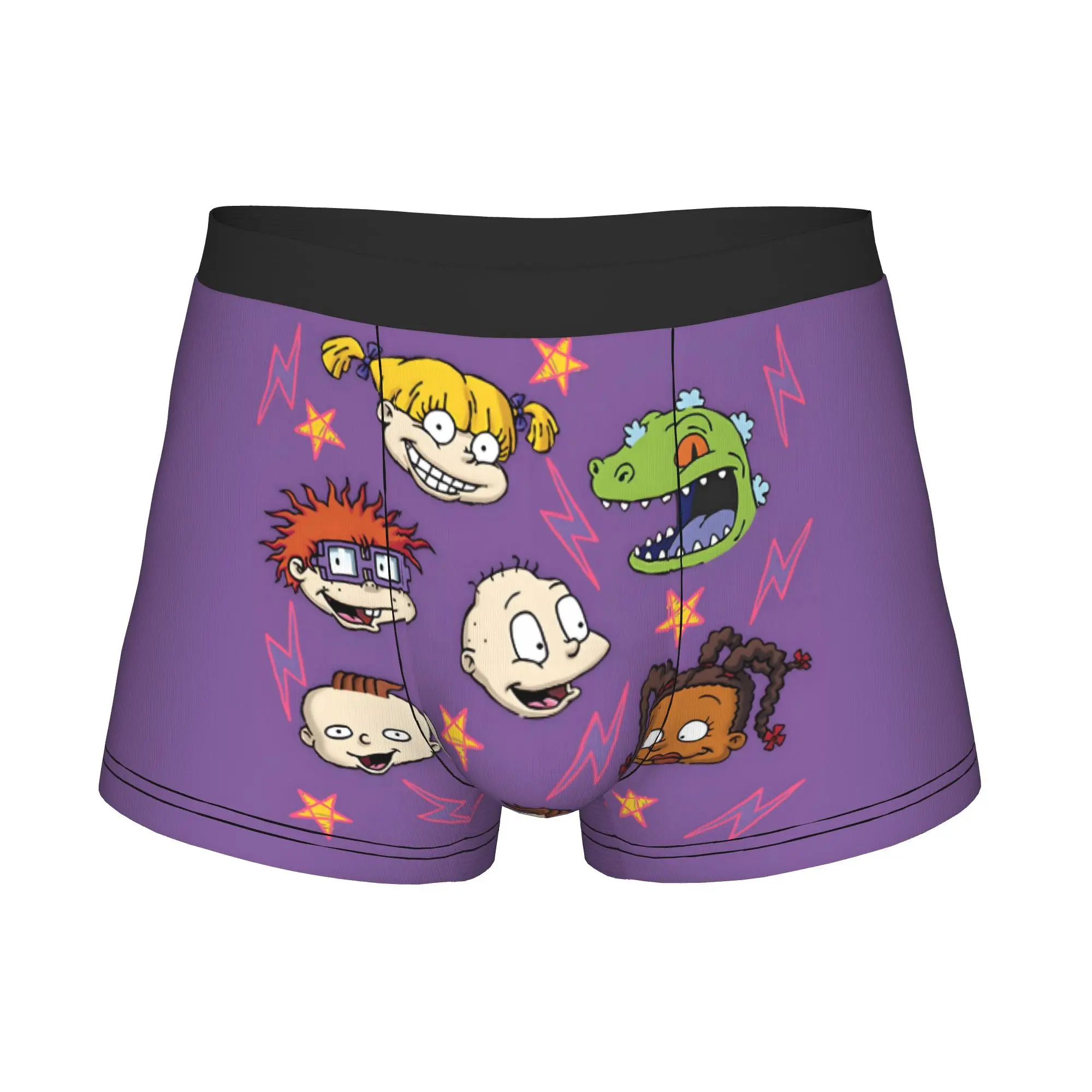 T.V R-Rugrats  Boxers Shorts Men's Adventure Briefs Underwear Novelty Underpants