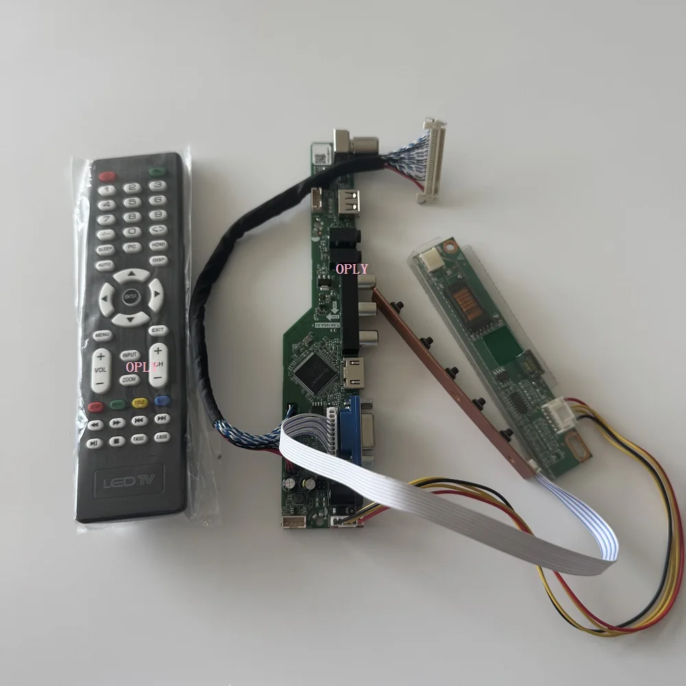 USB Module New Driver30pin Controller  Board  for LQ150X1LHS2 VGA AV TV 1 lamps 15