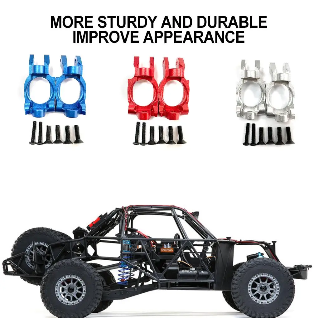 RCGOFOLLOW Aluminum Alloy Heavy Weights C Hubs RC Upgrade Part Caster Blocks For 1/10 Rc C Hubs LOSI Baja Rey 4WD RC Car