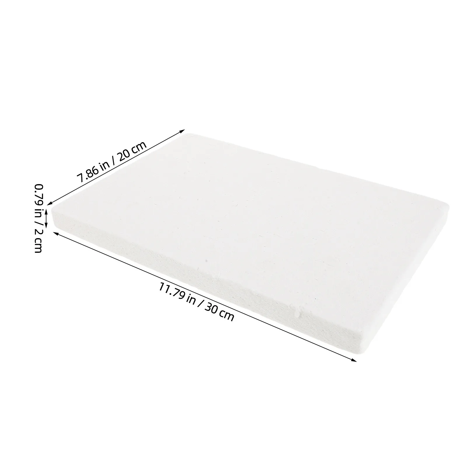 Ceramic Fiber Insulation Board Fireproof Heat Resistant Board for Pizza Oven Fireplace Wood Stove Bbq High Temp Ceramic