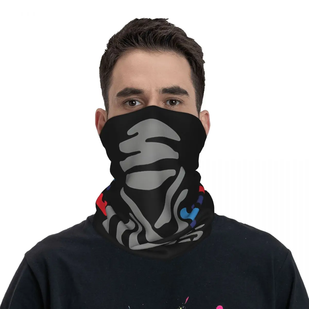 COVER DAKKAR Bandana Neck Cover Motorcycle Club GS Face Scarf Multi-use Balaclava Cycling Unisex Adult All Season