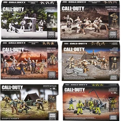 Original Mega Bloks Call of Duty Collector Construction Series Anime Game Action Figure Children Toys Figurine Birthday Gifts