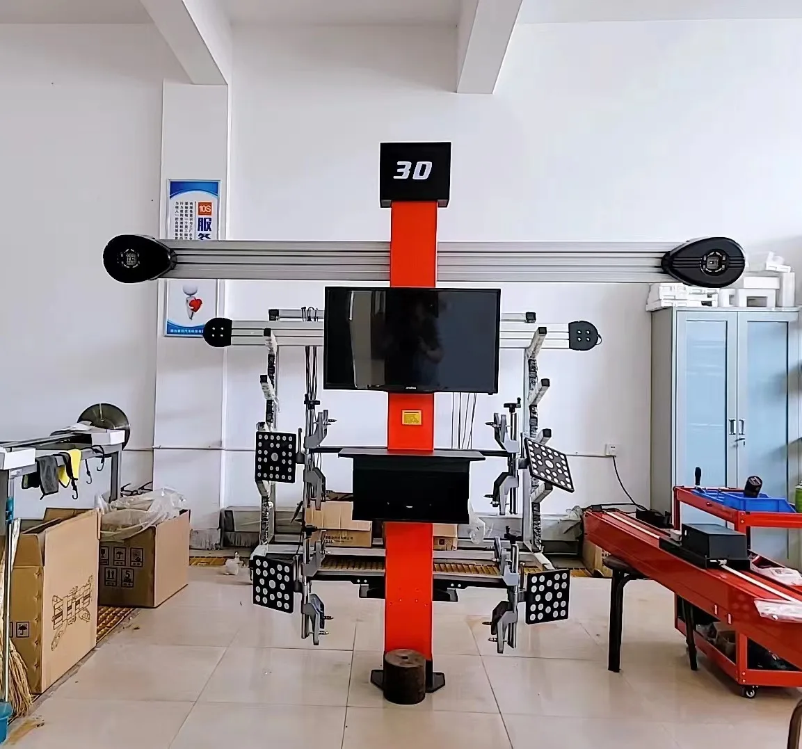 2024 Brand New 3D Four Wheel Alignment with Global Multi-language Free Updation Car Alignment Machine