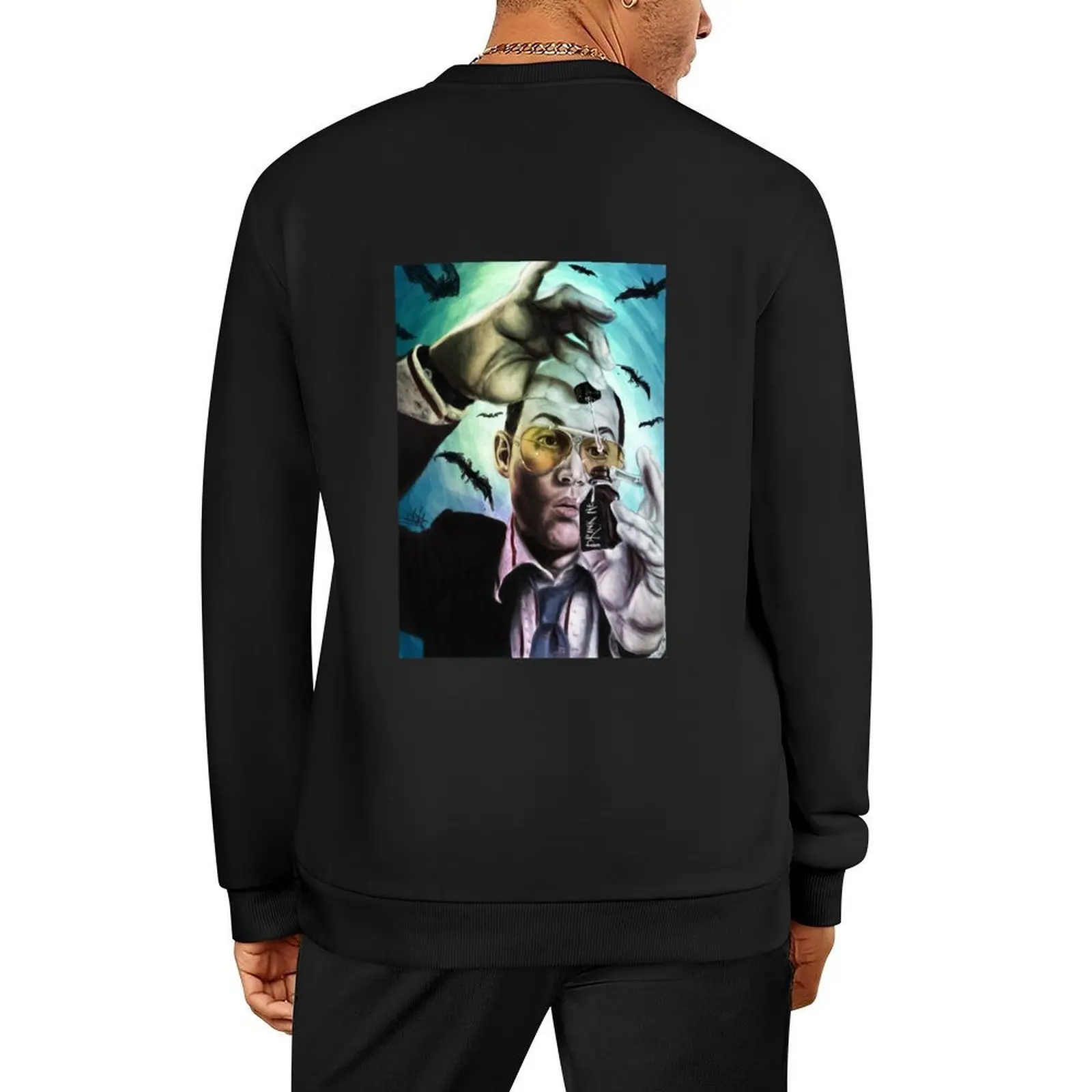 

Great People Fear And Loathing In Hunter Vintage Style Arts Pullover men's clothing tracksuits sweatshirt male