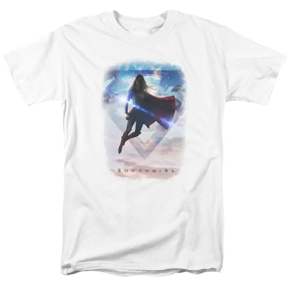 Supergirl Endless Sky Licensed Adult T Shirt