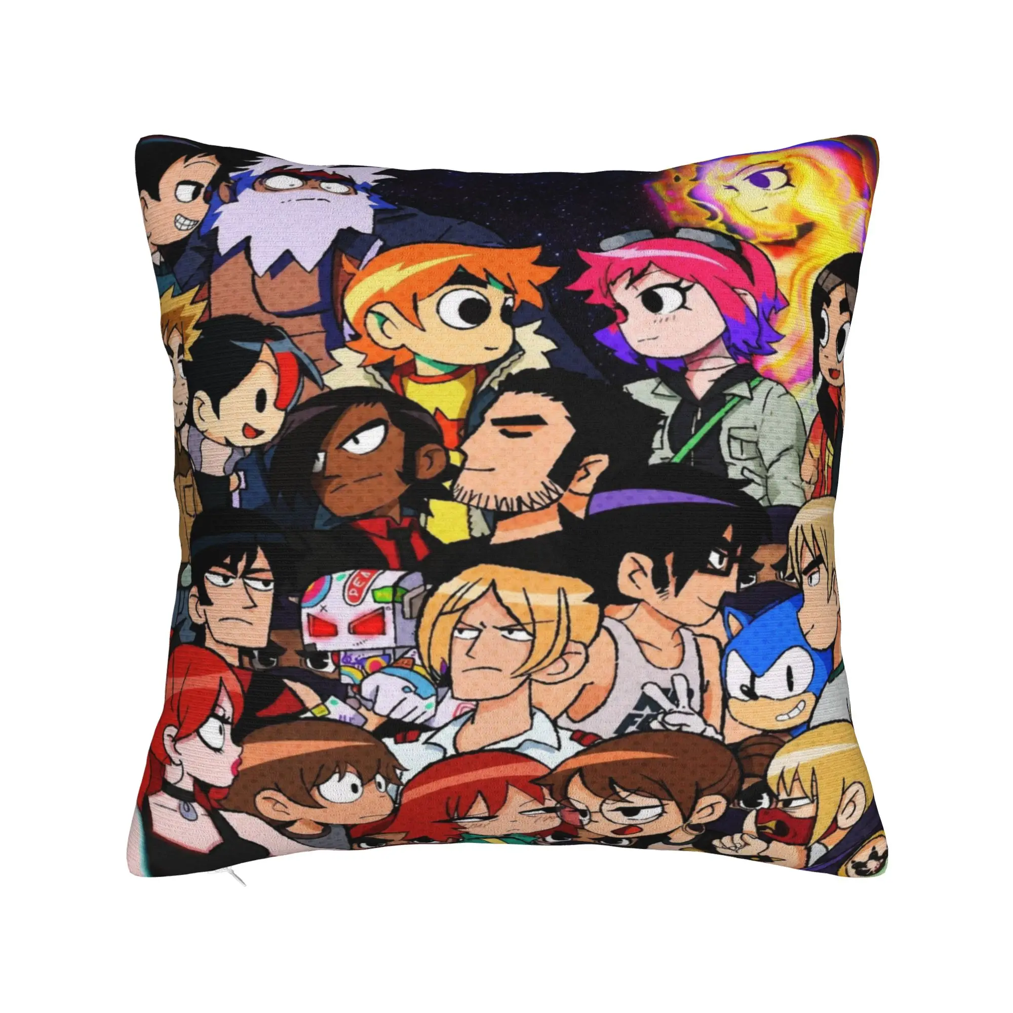 Home Decoration Scott Pilgrim vs. the World Pillowcases Stuff  Pillow Covers Zippered Multi Size