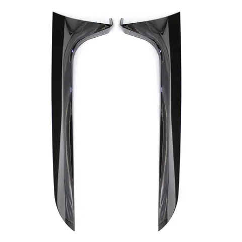 1 Pair ABS Spoilers Canards Splitter Car Rear Window Side Spoiler Canard Splitter for Audi A6 C7 Allroad TDI Quattro 2012-2018 12 best sales audi a6 c7 - №6