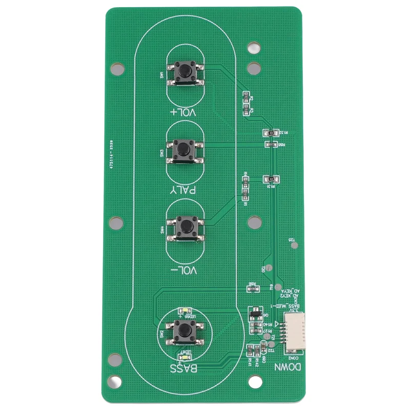 L52A-Tastatur Schlüssel Schalter Taste Bord 1 Stücke Neue Für Partybox100 Party Box 100 Power Licht Spielen Stecker