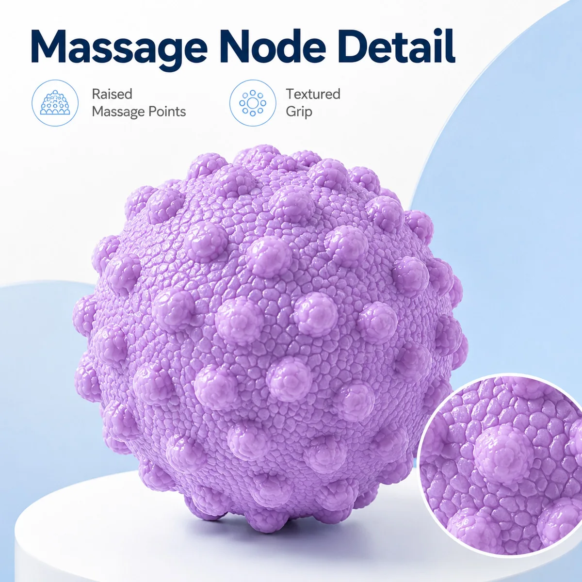 Mini Fascia Massage Ball Portable Deep Tissue Trigger Point Roller Muscle Relaxation Recovery Tool For Feet Back Neck Relief