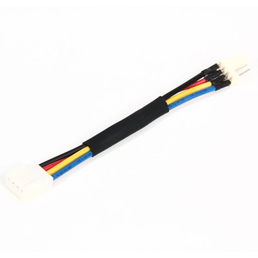 8pcs/lot PC Cooling Fan Speed Reduce 4 Pin Male To Female Connector Temperature Control Descending Speed Line CPU Fan PWM Cable