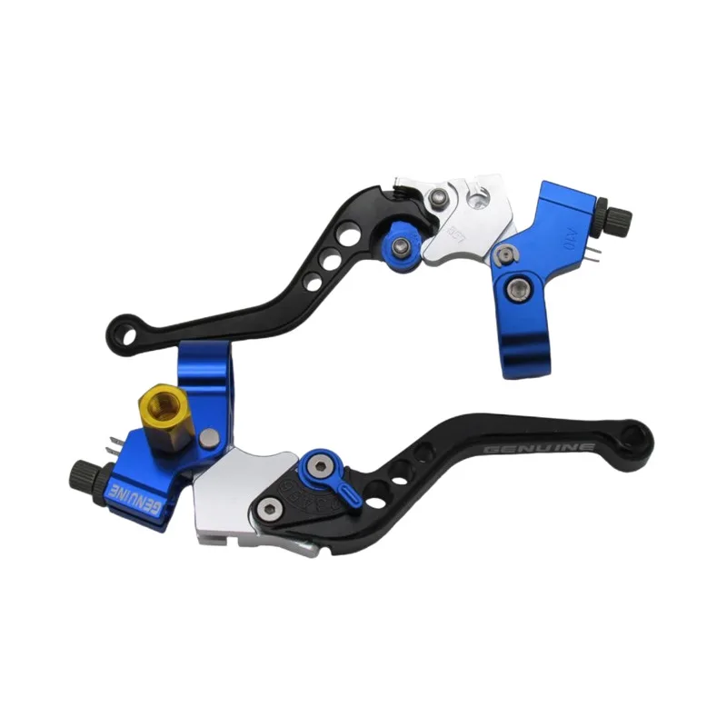 22mm Universal Motorcycle Brake Clutch Levers / drum Brake Left And Right For Honda Yamaha Kawasaki Suzuki One Pair