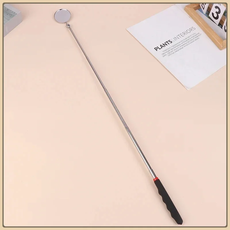 360 ° مرآة التفتيش LED ضوء تصغير المرايا تمديد أدوات ميكانيكي مرآة التفتيش مقبض تلسكوبي أدوات إصلاح #5