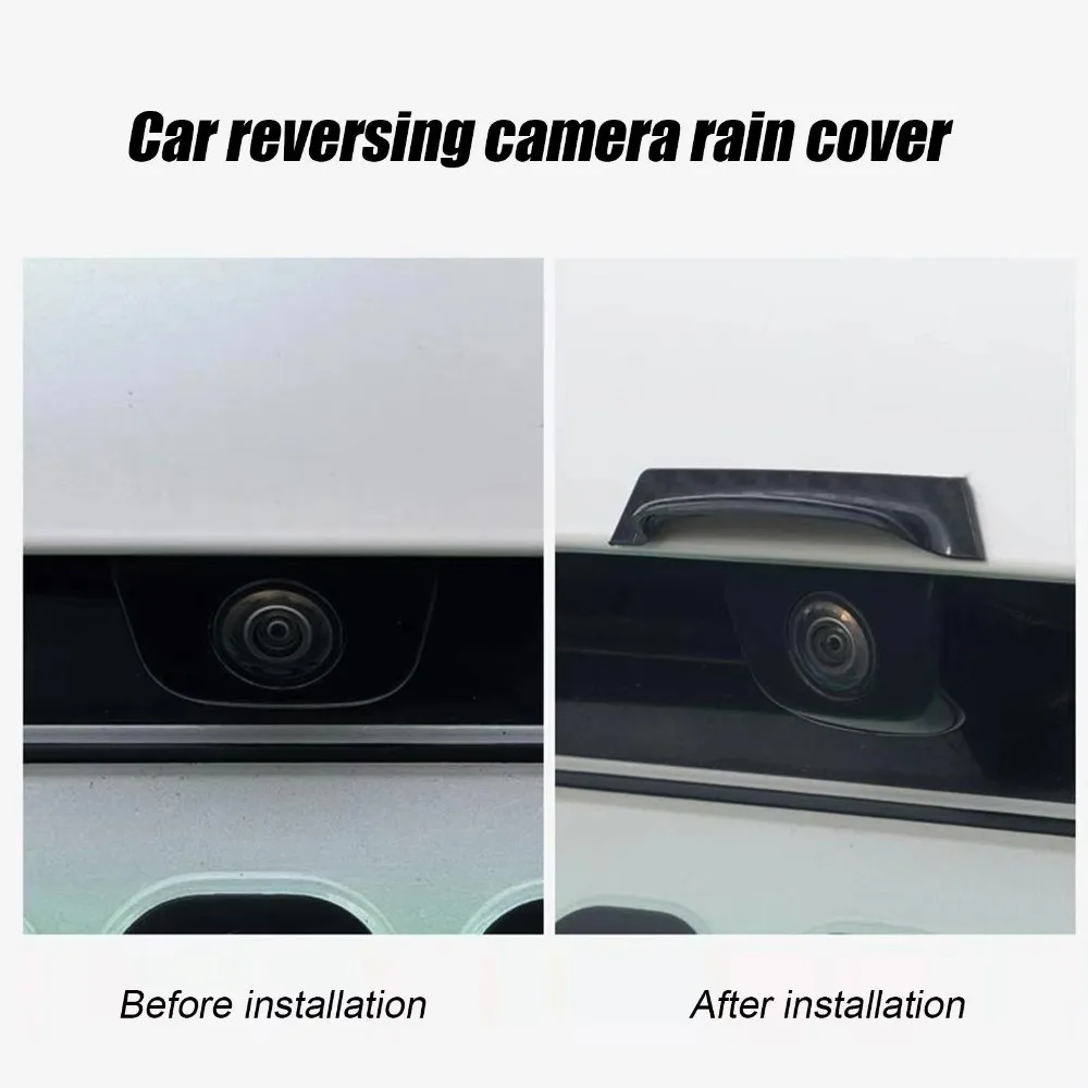 

360 Degree View Camera Car Reversing Camera Rain Cover Rainproof Dust Car Rear View Camera Protection Easy Install