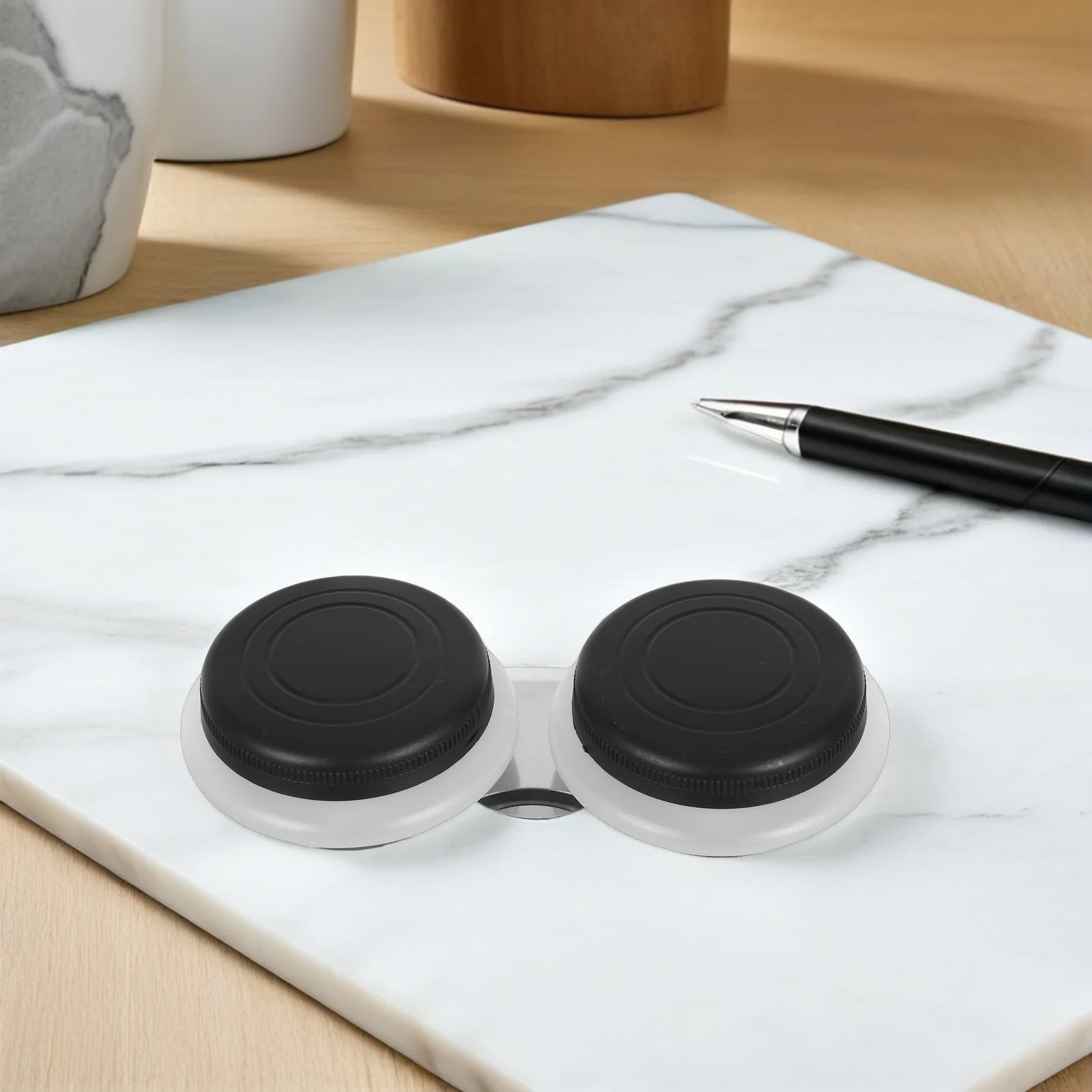 4 قطع أكواب لوحة طلاء فنية محمولة للاستخدام الخارجي مع غطاء من الفولاذ المقاوم للصدأ، صينية خلط معدنية، حاوية تنظيف طلاء السفر