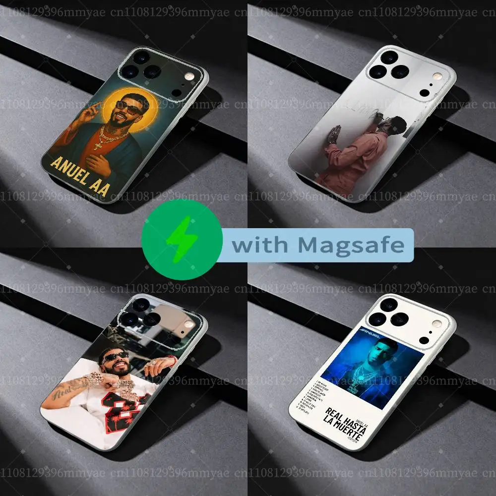 Rapper Anuel AA LLNM2 For Magsafe Magnetic Wireless Charge Case For iPhone 11,12,13,14,15,16,17,18 Air Pro Max Plus Cover