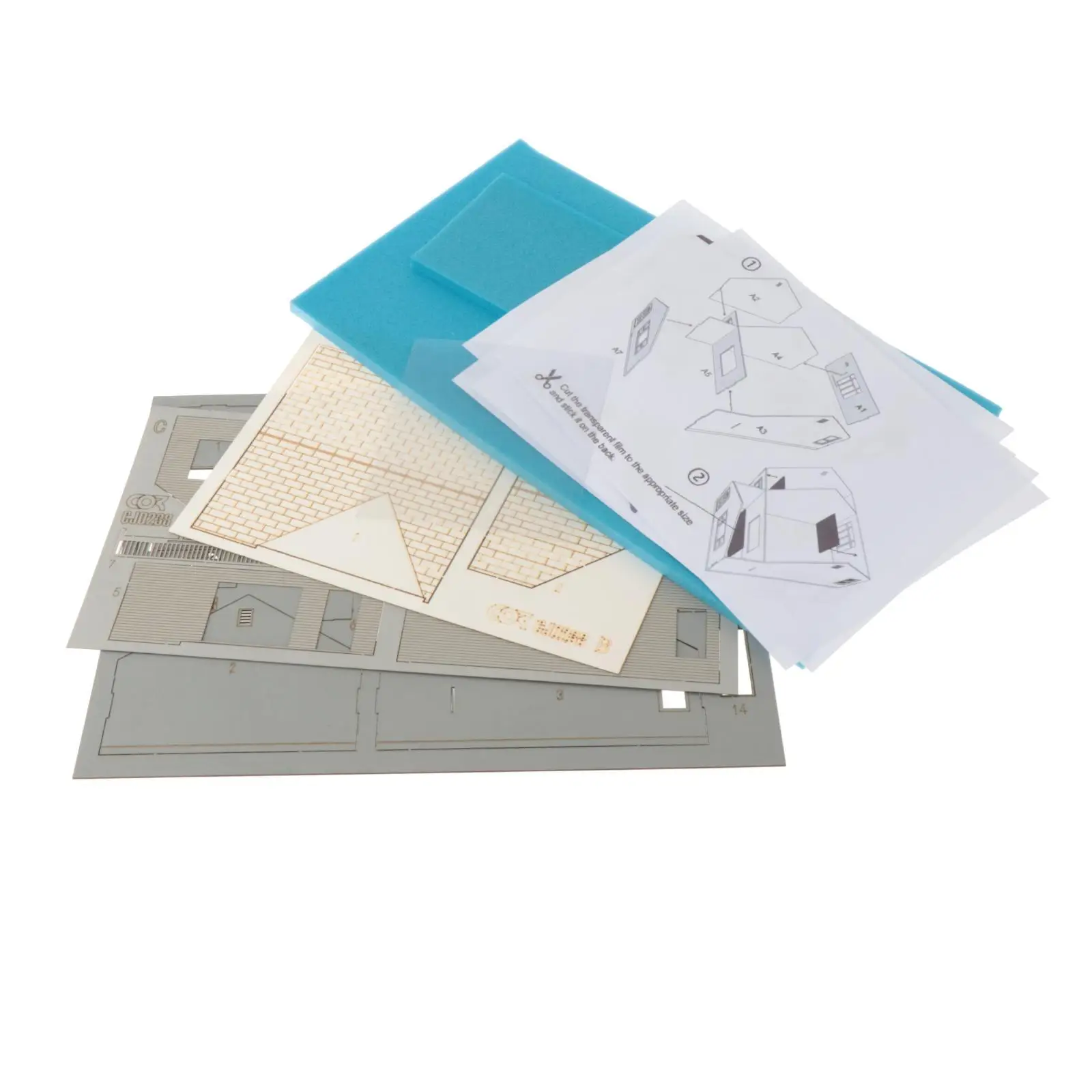 1/64 kit de modelo de construção diy cena inacabada fácil montagem ornamento para exibição de carro de brinquedo modelo de arquitetura micro paisagem