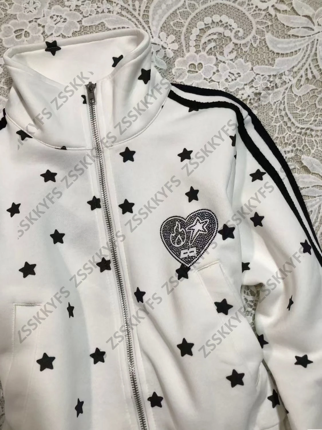 

Зима 2000-х годов, милая девушка, звезда Y2k, толстовки с рисунком, японская Harajuku, эстетичная уличная одежда, толстовка на молнии, блузка с длинными рукавами