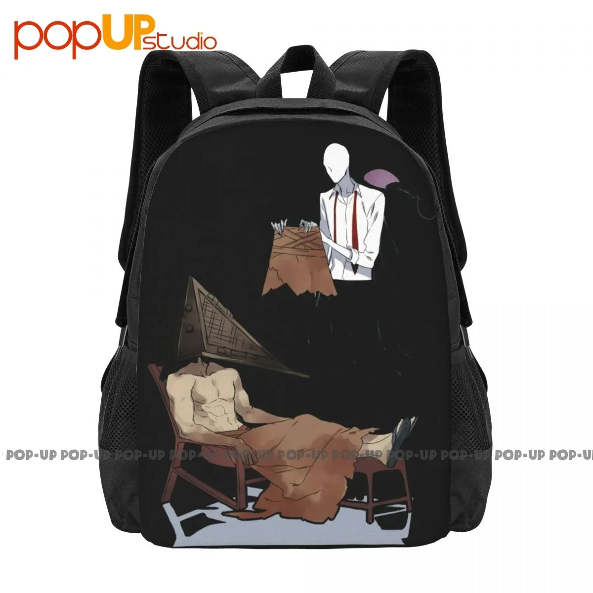 

Slender Man Try It Skirt Pyramid Head Silent Hill Horror Game Backpack Large Capacity Foldable 3d Printing