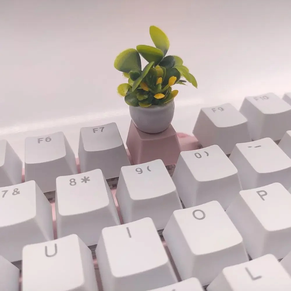 Cross shaft custom creative personality mechanical keyboard transparent ESC kawaii keycap