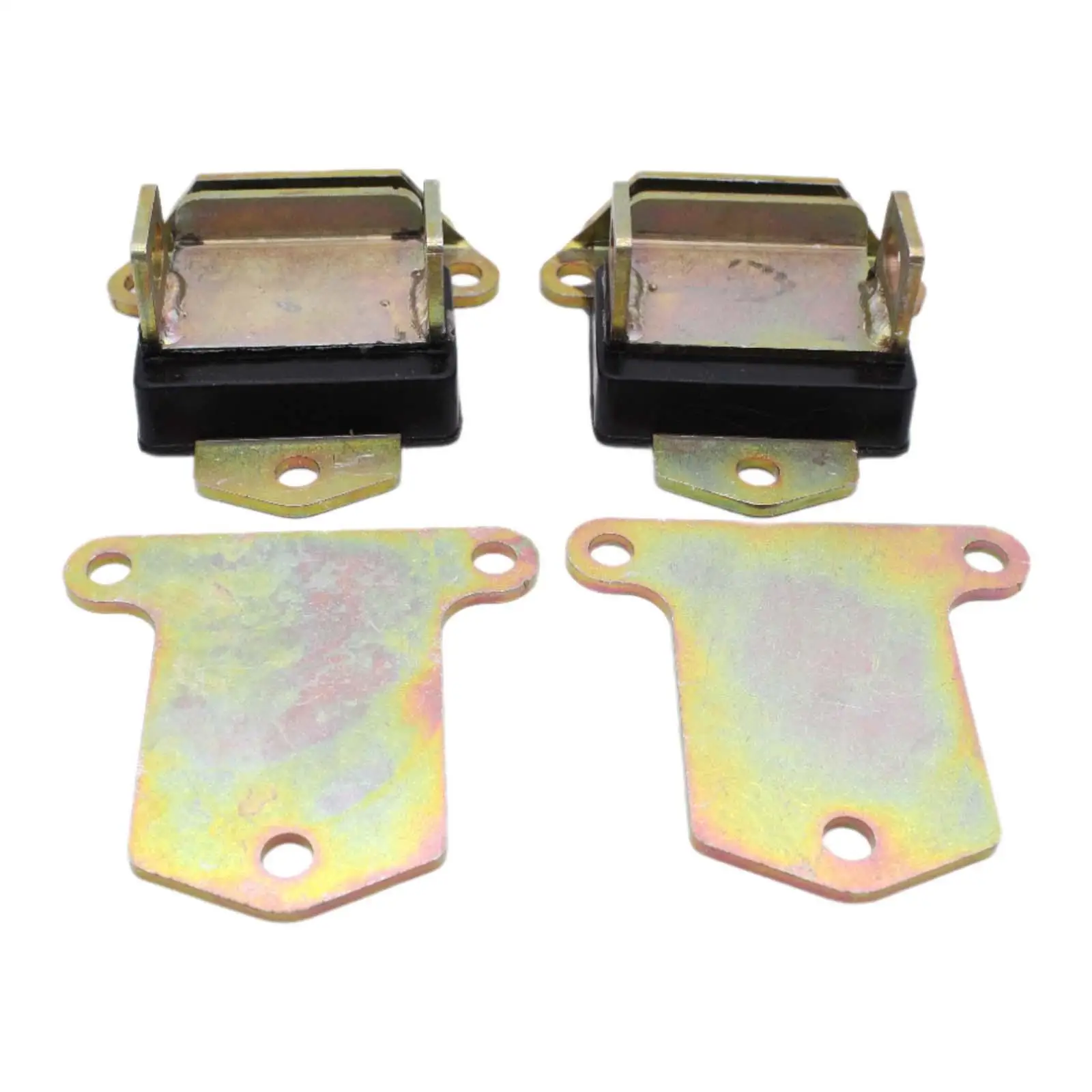 2x Engine Motor Mounts Premium Metal Repair Parts Sbc Bbc Accessories for Engines 400 396 427 454 283 305 327 350 383