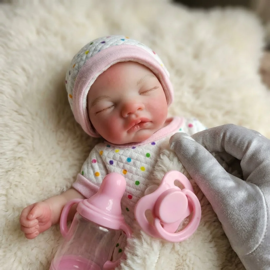 10-inch-sleeping-silicone-reborn-baby-doll-with-openable-mouth-handmade-newborn-doll-for-birthday-gift