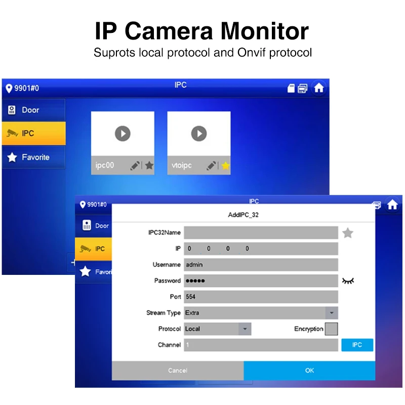 Imagem -05 - Dahua-wired Video Intercom Systems Telefone da Porta Touch Screen Monitor Interno Campainha Vto2111d-p-s2 Station Vth2621gw-p