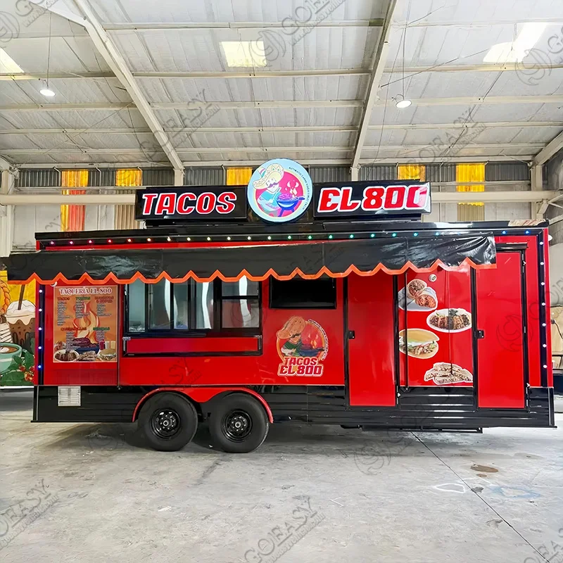 Fully Insulated Hot Food Trailer for Catering Soup Coffee and Sandwich Business