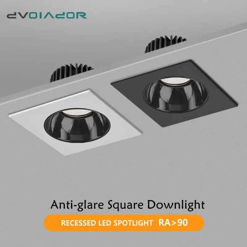 

Downlight Modern Led Light Lamp Embedded Led Ceiling Light Indoor Ceiling Led Spot Light Anti glare 7W 12W 20W For Living Room