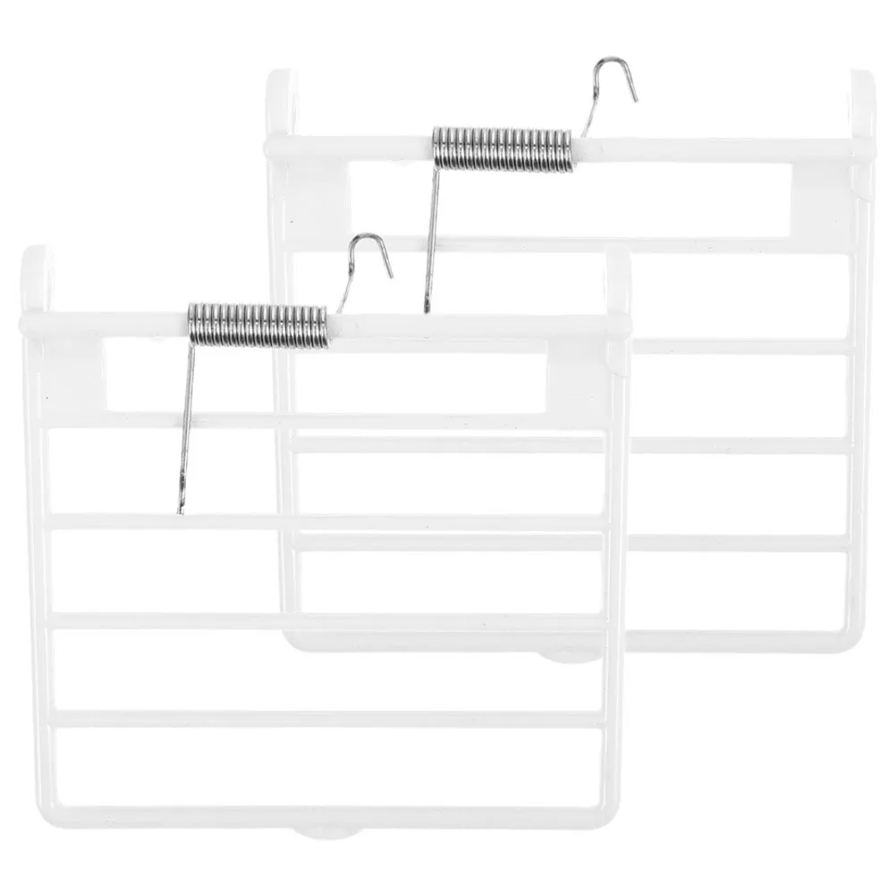 อะไหล่ประตูกรงนก 2 ชิ้น สำหรับกรงนกแก้วและนกพิราบ ระบบล็อคสปริง ติดตั้งง่าย ทนทาน