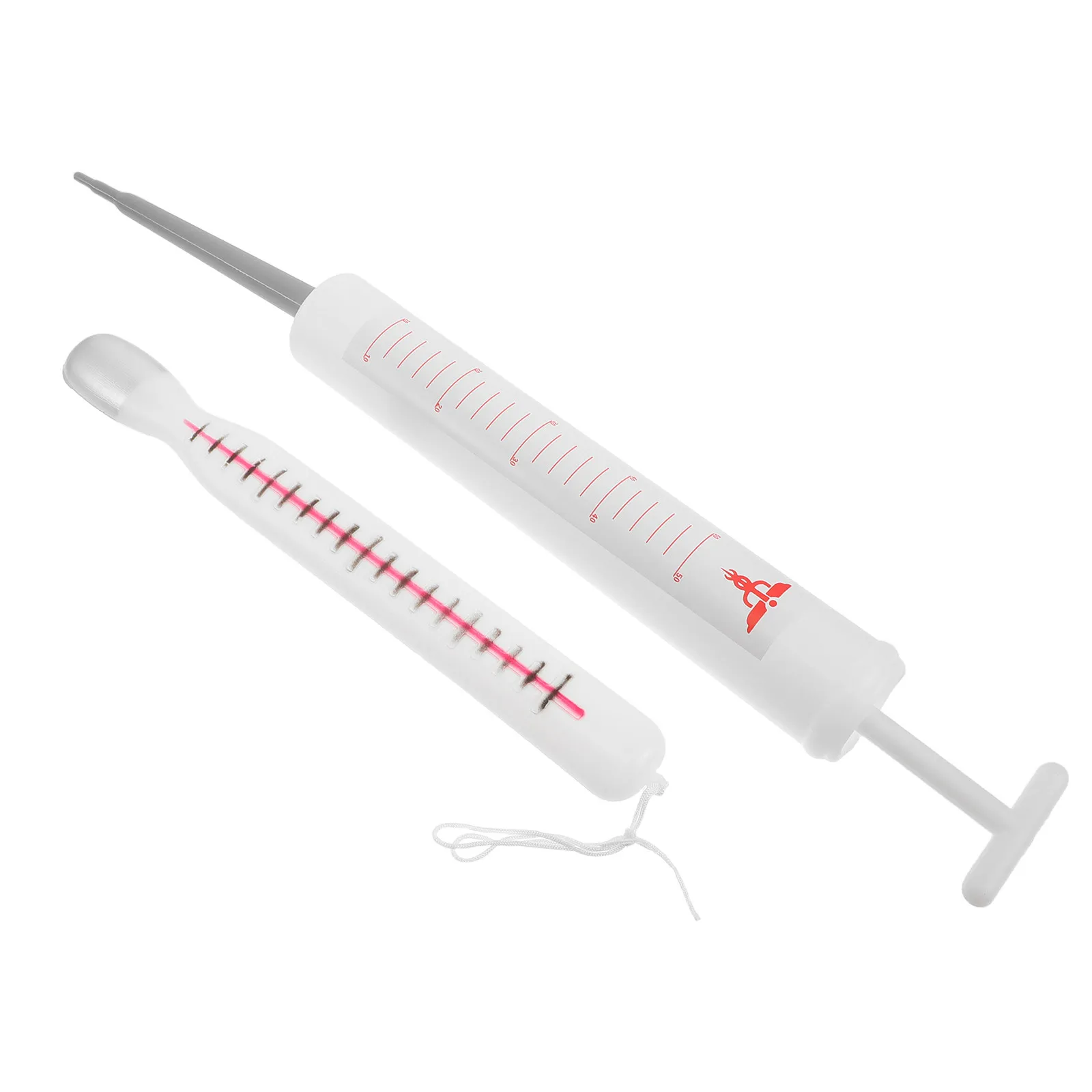 

2 шт. гигантских реалистичных пластиковых термометров-реквизитов для костюмированных вечеринок, розыгрышей, розыгрышей на 1 апреля, медицинских ролевых игр