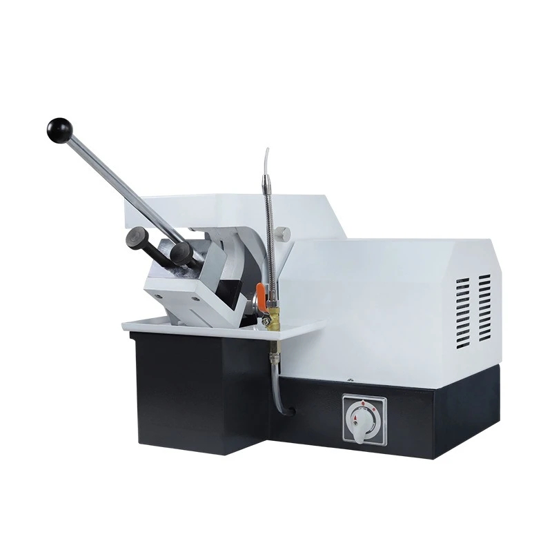 

Instrument Metallographic Specimen Manual Cutting Machine Cooling System Maximum Cutting Section 50mm Instrument Precision