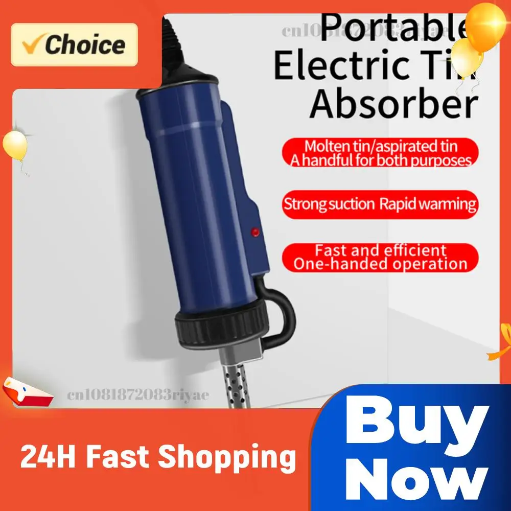 

BBT-580 Automatic Desoldering Machine AC 110V/220V Electric Desoldering Gun 30W with 3 Suction Tip for Tin Removal and Soldering