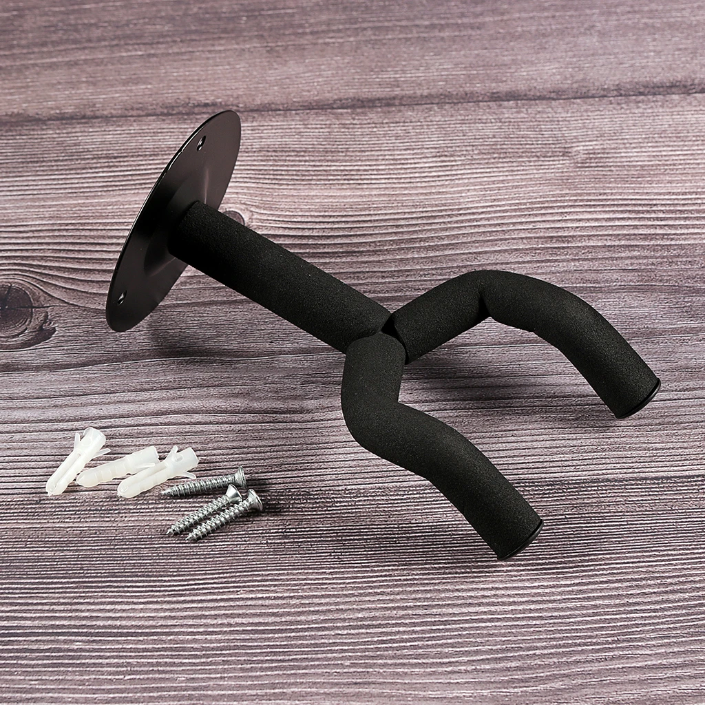 Guitar Wall Mount Hanger - Heavy-Duty Display Hook Holder for Secure Storage, Perfect for Music Stores Bedrooms Home Studio