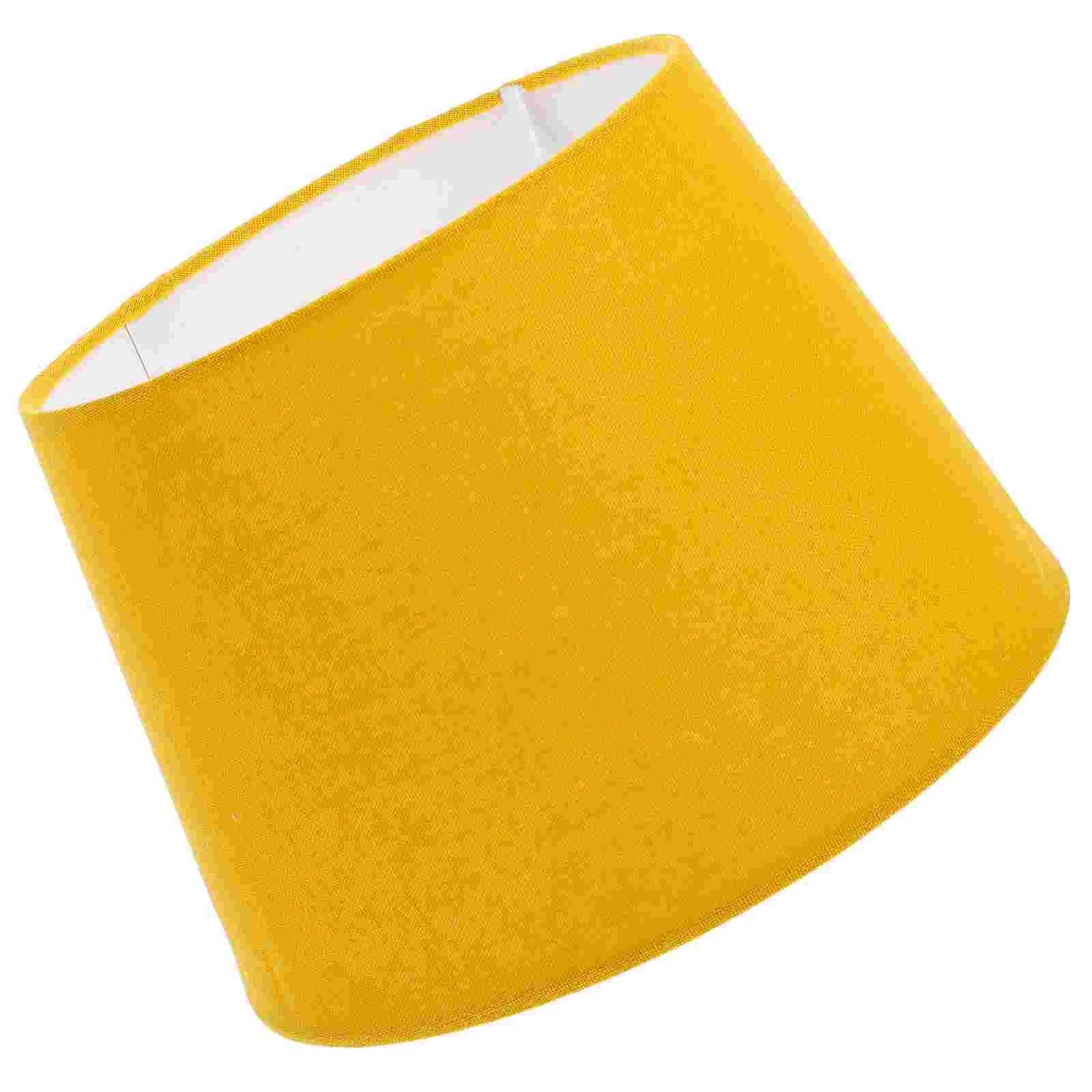 

Yellow Lampshade Table Decorative Vintage Lampshades for Floor Office Large Desktop